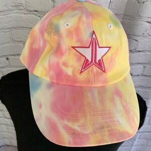 New Jeffree Star Adjustable Tie Dye 2021 Spring Rainbow Exclusive Hat
